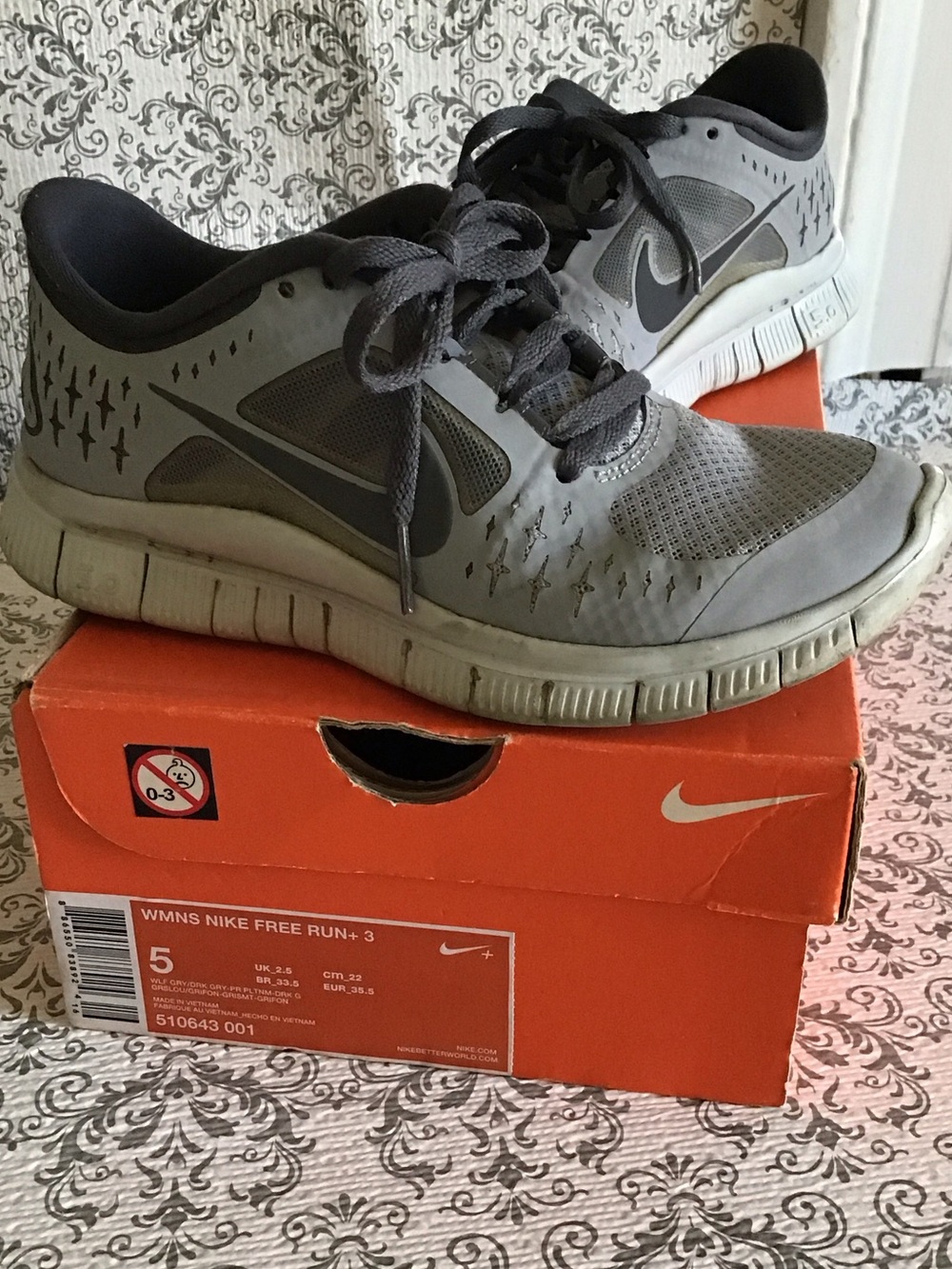 Nike Gray Women's Running Sneakers